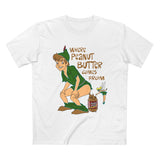 Where Peanut Butter Comes From - Men’s T-Shirt