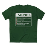 I Support A Climate's Right To Choose - Men’s T-Shirt