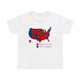 Complete Morons (Red States) - Idiotic Crybabies (Blue States) 2016 - Women’s T-Shirt