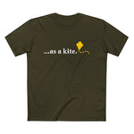 ...As A Kite - Men’s T-Shirt