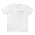 Bitches Ain't Shit But Hoes And Tricks - Gandhi - Men’s T-Shirt