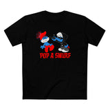 Pop A Smurf - Men’s T-Shirt