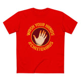Wash Your Hands #Cheetovirus - Men’s T-Shirt