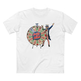 Middle East Country To Bomb Wheel (Syria) - Men’s T-Shirt