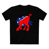 Democratic Donkey (Head Up Its Ass) - Men’s T-Shirt