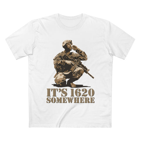 It's 1620 Somewhere - Men’s T-Shirt