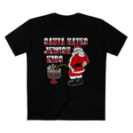 Santa Hates Jewish Kids - Men’s T-Shirt