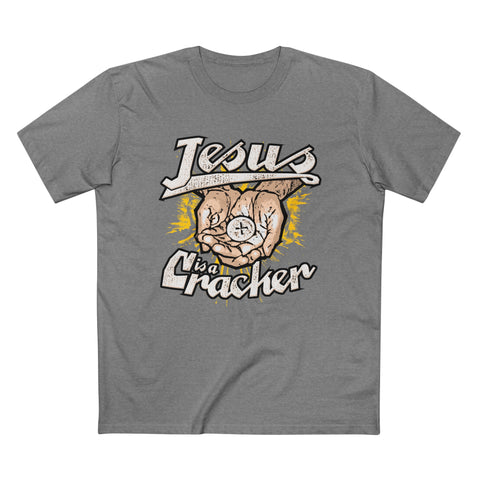 Jesus Is A Cracker - Men’s T-Shirt