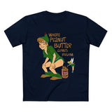 Where Peanut Butter Comes From - Men’s T-Shirt