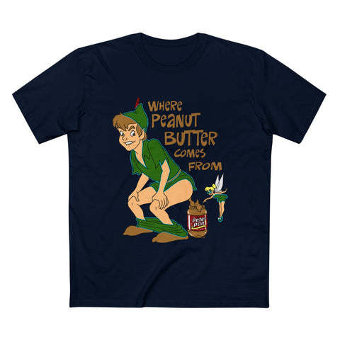 Where Peanut Butter Comes From - Men’s T-Shirt