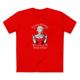 (Anna Nicole Mammarial T-shirt) In Loving Mammary - Breast In Peace - Men’s T-Shirt