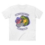 Save Sea Turtles. Ban Straws - Men’s T-Shirt