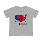 Complete Morons (Red States) - Idiotic Crybabies (Blue States) 2016 - Women’s T-Shirt