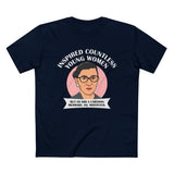 Inspired Countless Young Women (Rbg) - Men’s T-Shirt