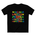 More Than 8 Million People Die Each Year From Cancer - Men’s T-Shirt