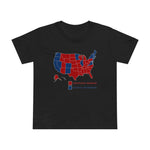 Complete Morons (Red States) - Idiotic Crybabies (Blue States) 2016 - Women’s T-Shirt