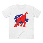 Democratic Donkey (Head Up Its Ass) - Men’s T-Shirt