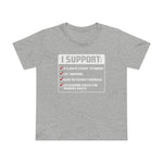 I Support A Climate's Right To Choose - Women’s T-Shirt