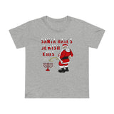 Santa Hates Jewish Kids - Women’s T-Shirt