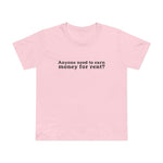 Anyone Need To Earn Money For Rent? - Women’s T-Shirt