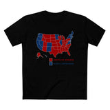 Complete Morons (Red States) - Idiotic Crybabies (Blue States) 2016 - Men’s T-Shirt