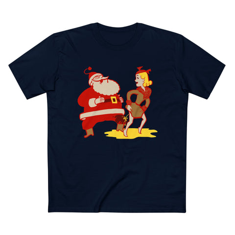 I Saw Mommy Pissing On Santa Claus - Men’s T-Shirt