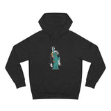 Trump Biden Statue Of Liberty - Menage A Trois - Hoodie