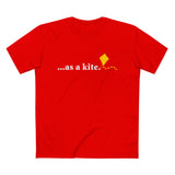 ...As A Kite - Men’s T-Shirt