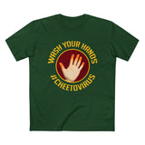 Wash Your Hands #Cheetovirus - Men’s T-Shirt