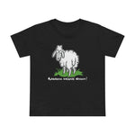 Baaaaaa Means Nooooo - Women’s T-Shirt