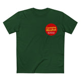 Contains Alcohol For Maximum Effectiveness - Men’s T-Shirt