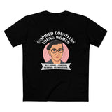 Inspired Countless Young Women (Rbg) - Men’s T-Shirt