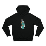 Trump Biden Statue Of Liberty - Menage A Trois - Hoodie