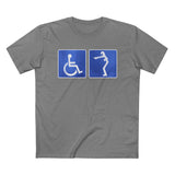 Haha Handicapped - Men’s T-Shirt