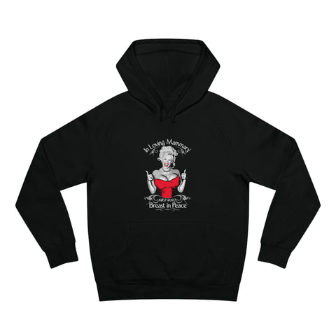 (Anna Nicole Mammarial T-shirt) In Loving Mammary - Breast In Peace - Hoodie